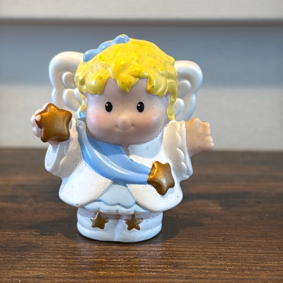 Fisher Price Little People Angel Nativity Replacement Gold Figure 2008 Toy #2 - Picture 1 of 6